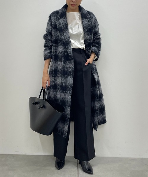 ラウンジドレス　チェックコート LOUNGEDRESS（ラウンジドレス）の「チェックコート（ステン