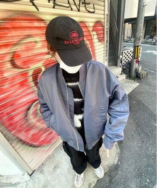 【XU/エックスユー】MA-1 / アウター 秋服 冬服 オーバーサイズ ビッグサイズ