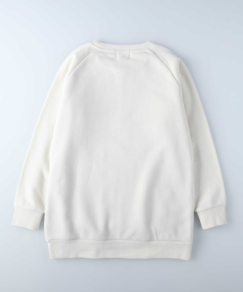 CONVERSE（コンバース）の「【CONVERSE】裏ボアスウェット（スウェット・レディース・ブラック/ネイビー/オフホワイト・L/M）」の4枚目の写真