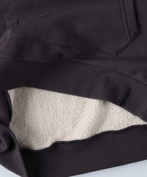 CONVERSE（コンバース）の「【CONVERSE】裏ボアスウェット（スウェット・レディース・ブラック/ネイビー/オフホワイト・L/M）」の11枚目の写真