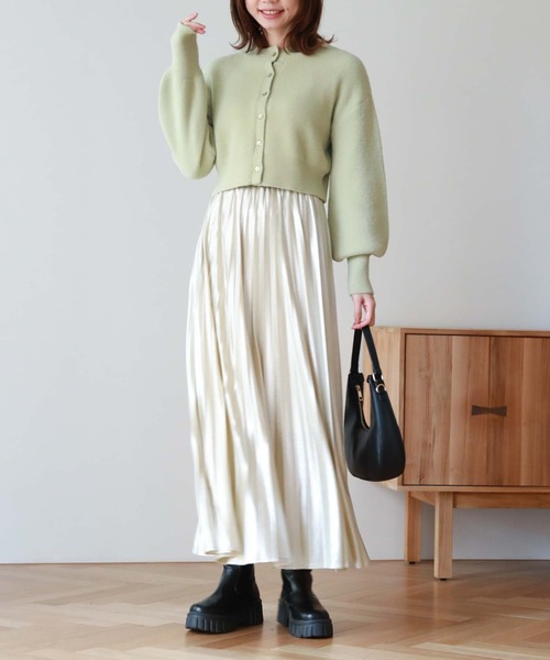 archives（アルシーヴ）の「マシュマロフェザー２ｗａｙカーディガン（カーディガン/ボレロ・レディース・ピンク/グリーン/オフホワイト/グレー/ブルーグレー・MEDIUM）」の20枚目の写真