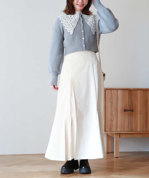 archives（アルシーヴ）の「マシュマロフェザー２ｗａｙカーディガン（カーディガン/ボレロ・レディース・ピンク/グリーン/オフホワイト/グレー/ブルーグレー・MEDIUM）」の15枚目の写真