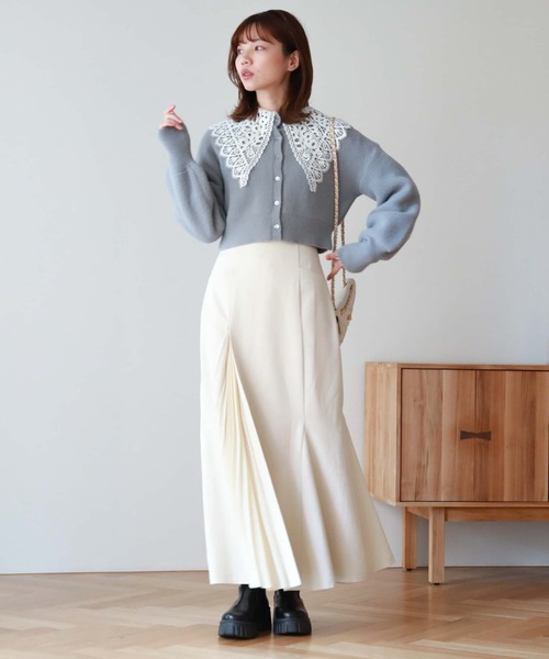 archives（アルシーヴ）の「マシュマロフェザー２ｗａｙカーディガン（カーディガン/ボレロ・レディース・ピンク/グリーン/オフホワイト/グレー/ブルーグレー・MEDIUM）」の19枚目の写真