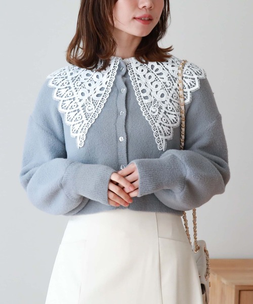 canone あなたを夢見たマシュマロカーディガン グレー あなたを夢見た