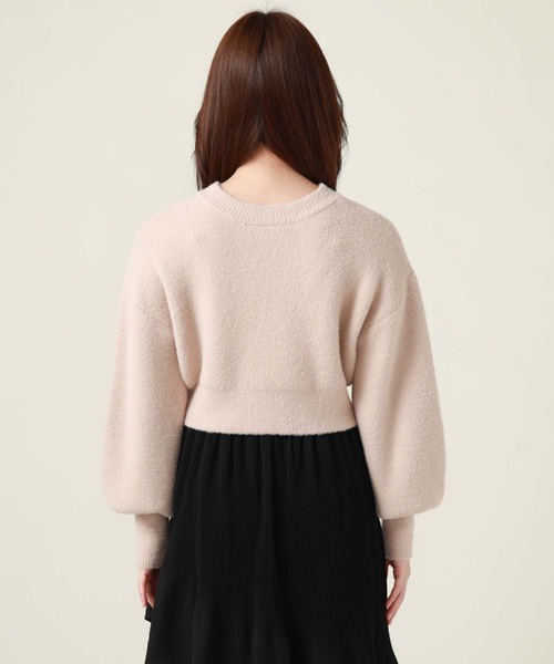 archives（アルシーヴ）の「マシュマロフェザー２ｗａｙカーディガン（カーディガン/ボレロ・レディース・ピンク/グリーン/オフホワイト/グレー/ブルーグレー・MEDIUM）」の16枚目の写真