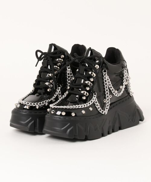 CLUB PARK(クラブパーク)の「ANTHONYWANG/アンソニーワング/GOOSE BERRY05(スニーカー・レディース・ホワイト/ブラック・8/7/5.5/7.5)」の2枚目の写真