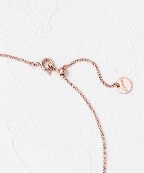 grove(グローブ)の「◆かさねミックスリングネック(ネックレス・レディース・ピンクゴールド/ゴールド・00)」の5枚目の写真