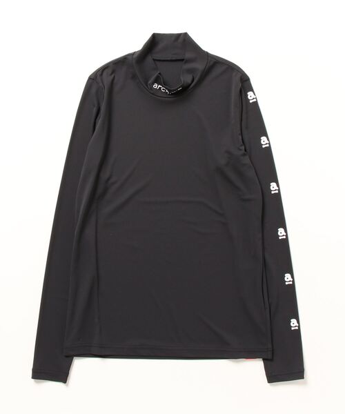 archivio(アルチビオ)の「<LADIES>アルチビオゴルフウェア ハイネックプルオーバー UVカットインナー 2023年春夏(Tシャツ/カットソー・レディース・ブラック/ピンク/ホワイト×グレー/ホワイト×ブラック/ホワイト×レッド・L/M/S)」の4枚目の写真