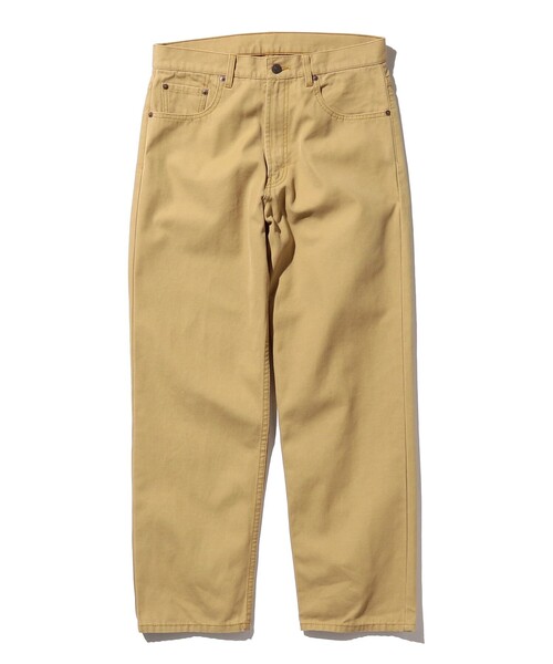 BEAMS PLUS（ビームスプラス）の「BEAMS PLUS / 強撚コットン オックスフォード 5ポケット パンツ（その他パンツ・メンズ・ライトブラウン/オリーブ/インディゴブルー・SMALL/MEDIUM/LARGE/X-LARGE）」の2枚目の写真