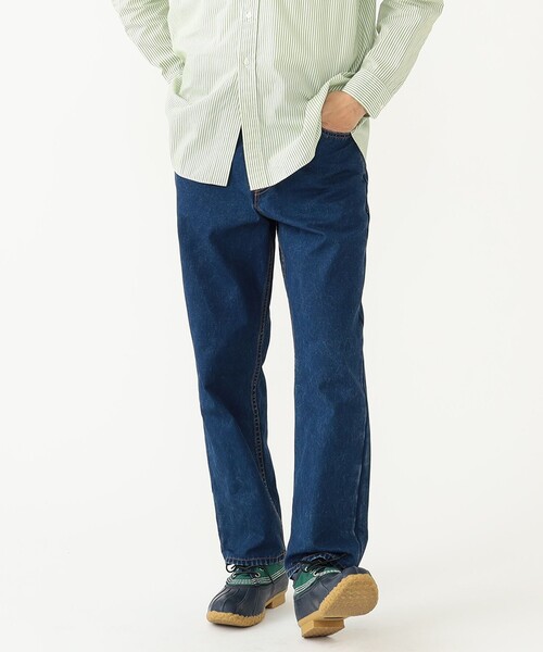 BEAMS PLUS（ビームスプラス）の「BEAMS PLUS / 強撚コットン オックスフォード 5ポケット パンツ（その他パンツ・メンズ・ライトブラウン/オリーブ/インディゴブルー・SMALL/MEDIUM/LARGE/X-LARGE）」の9枚目の写真