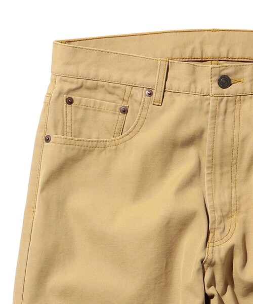 BEAMS PLUS（ビームスプラス）の「BEAMS PLUS / 強撚コットン オックスフォード 5ポケット パンツ（その他パンツ・メンズ・ライトブラウン/オリーブ/インディゴブルー・SMALL/MEDIUM/LARGE/X-LARGE）」の12枚目の写真