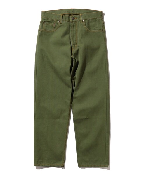 BEAMS PLUS（ビームスプラス）の「BEAMS PLUS / 強撚コットン オックスフォード 5ポケット パンツ（その他パンツ・メンズ・ライトブラウン/オリーブ/インディゴブルー・SMALL/MEDIUM/LARGE/X-LARGE）」の22枚目の写真