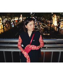 Ray BEAMS | FRED PERRY × Ray BEAMS / 別注 ニット カラー シャツ(シャツ/ブラウス)