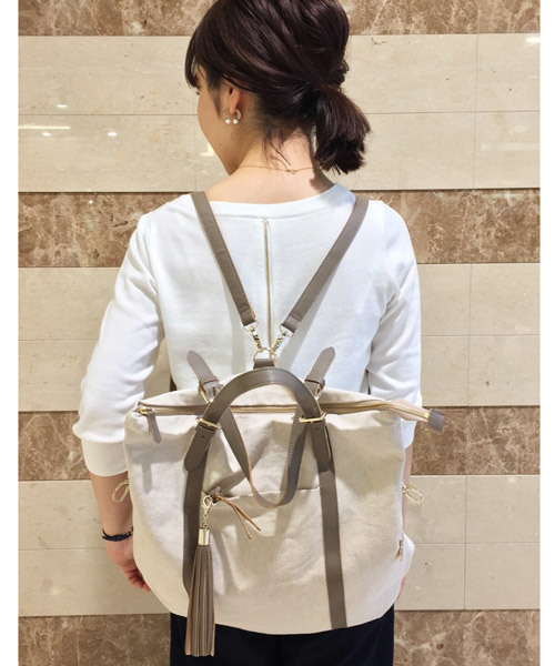 Loungedress ラウンジドレス　グレー リュック・バックパック Loungedress ラウンジドレス グレー リュック・バックパック