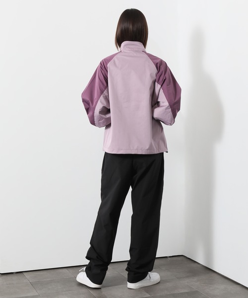 always チェック柄 フード付き ナイロンジャケット M always チェック柄 フード付き ナイロンジャケット M