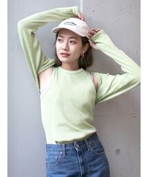 【WEB限定】レイヤードフィットロングスリーブTee