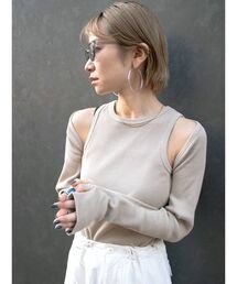 【WEB限定】レイヤードフィットロングスリーブTee