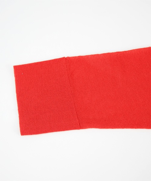 miette（ミエット）の「ゴールドボタンシアーポロニット（ニット/セーター・レディース・ネイビー/ホワイト/ライトグリーン/レッド・FREE）」の16枚目の写真