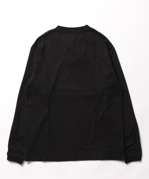 go slow caravan（ゴースローキャラバン）の「USA/C ホットサンド猫ロングスリーブTEE（Tシャツ/カットソー・メンズ・ナチュラル/ブラック・SMALL/MEDIUM/LARGE/X-LARGE）」の11枚目の写真