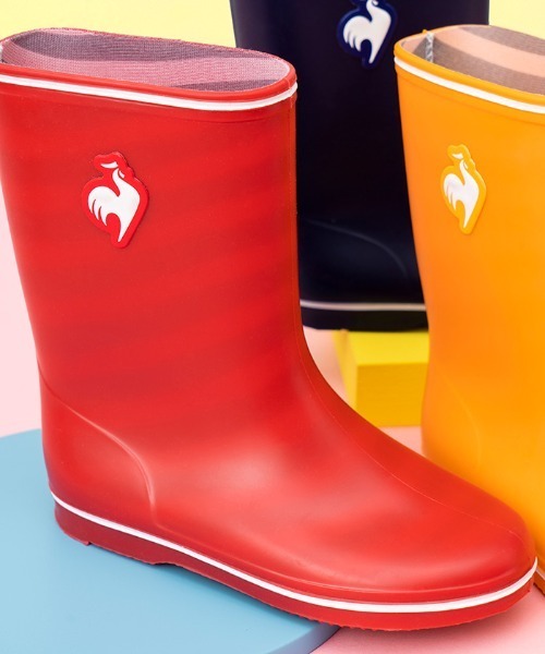 le coq sportif(ルコックスポルティフ)の「LCS ラモット II / 日本製 長靴 レイン 雨具 ルコック シューズ キッズ 子供靴 スポーツ ライフスタイル(レインシューズ・キッズ・レッド・19.0cm/15.0cm/13.0cm/16.0cm/17.0cm/18.0cm/14.0cm)」の10枚目の写真