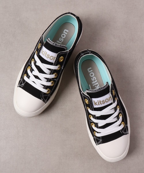 kitson(キットソン)の「KITSON 撥水 レースアップスニーカー(スニーカー・レディース・ナチュラル/ミント/グレー/ブラック・L/M/LL/S)」の1枚目の写真