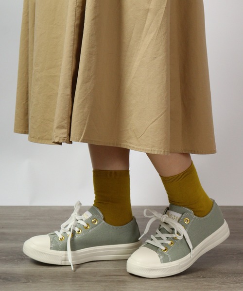 kitson(キットソン)の「KITSON 撥水 レースアップスニーカー(スニーカー・レディース・ナチュラル/ミント/グレー/ブラック・L/M/LL/S)」の14枚目の写真