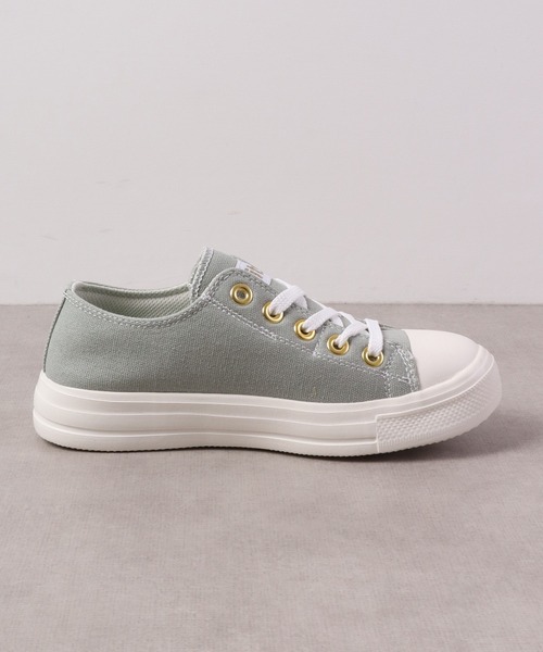 kitson(キットソン)の「KITSON 撥水 レースアップスニーカー(スニーカー・レディース・ナチュラル/ミント/グレー/ブラック・L/M/LL/S)」の9枚目の写真