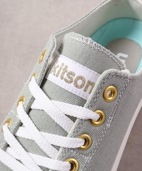 kitson(キットソン)の「KITSON 撥水 レースアップスニーカー(スニーカー・レディース・ナチュラル/ミント/グレー/ブラック・L/M/LL/S)」の6枚目の写真