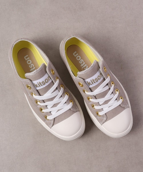 kitson(キットソン)の「KITSON 撥水 レースアップスニーカー(スニーカー・レディース・ナチュラル/ミント/グレー/ブラック・L/M/LL/S)」の22枚目の写真