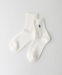POLO RALPH LAUREN(ポロ ラルフ ローレン)のPOLO RALPH LAUREN レディース ワンポイント ローゲージ ショートソックス 03207210(ソックス/靴下)