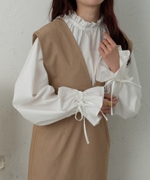 Ambre Ciel | マルチウェイギャザーブラウス／【WEB/EC限定商品】(シャツ/ブラウス)