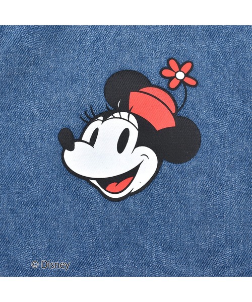 SLAP SLIP(スラップスリップ)の「SLAPSLIP/【Disney】ミッキーマウス/ミニーマウス/デニムチェック柄ワンピース/ディズニー(80~130cm)(ワンピース・キッズ・ブルー/ホワイト系その他・120/80/130/90/110/100)」の15枚目の写真