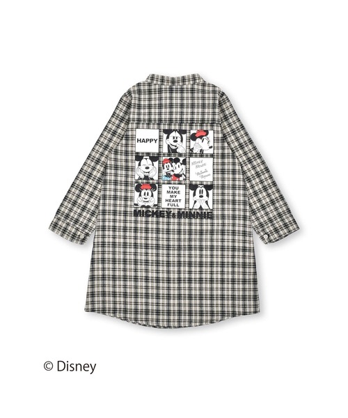 SLAP SLIP(スラップスリップ)の「SLAPSLIP/【Disney】ミッキーマウス/ミニーマウス/デニムチェック柄ワンピース/ディズニー(80~130cm)(ワンピース・キッズ・ブルー/ホワイト系その他・120/80/130/90/110/100)」の19枚目の写真
