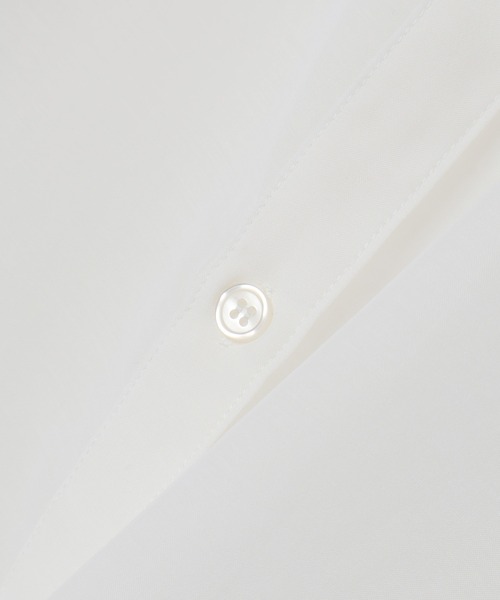 Honeys（ハニーズ）の「シアーシャツ（シャツ/ブラウス・レディース・ラベンダー/ブラック/ホワイト/ライトカーキ/グレイッシュベージュ/イエロー/ブルー/ローズ系/モカ・L/S/M）」の14枚目の写真