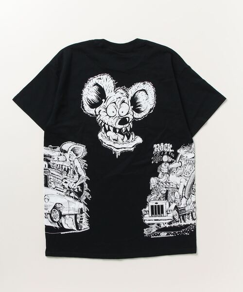 RAT FINK（ラットフィンク）の「【RAT FINK】S/S TEE（Tシャツ/カットソー・メンズ・ブラック/ホワイト・LARGE/MEDIUM）」の3枚目の写真