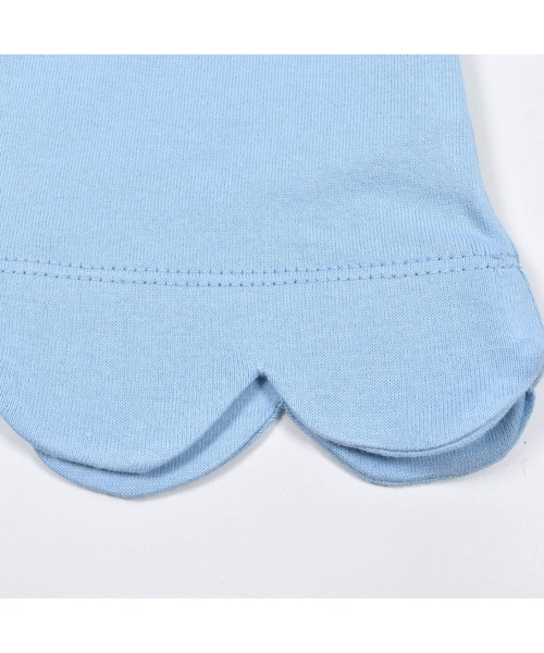 BeBe(ベベ)の「USAコットンハートロゴTシャツ(80~150cm)(Tシャツ/カットソー・キッズ・ブルー/ピンク・80/150/90/120/110/130/140/100)」の9枚目の写真