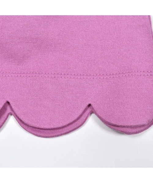 BeBe(ベベ)の「USAコットンハートロゴTシャツ(80~150cm)(Tシャツ/カットソー・キッズ・ブルー/ピンク・80/150/90/120/110/130/140/100)」の16枚目の写真
