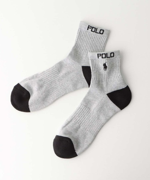 POLO RALPH LAUREN（ポロ ラルフ ローレン）の「【3足セット】POLO RALPH LAUREN メンズ 足底パイル アーチサポート ワンポイント TOPロゴ ショートソックス 92009311（ソックス/靴下・メンズ・マルチ・25-27CM）」の11枚目の写真