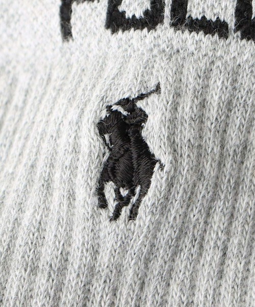 POLO RALPH LAUREN（ポロ ラルフ ローレン）の「【3足セット】POLO RALPH LAUREN メンズ 足底パイル アーチサポート ワンポイント TOPロゴ ショートソックス 92009311（ソックス/靴下・メンズ・マルチ・25-27CM）」の12枚目の写真