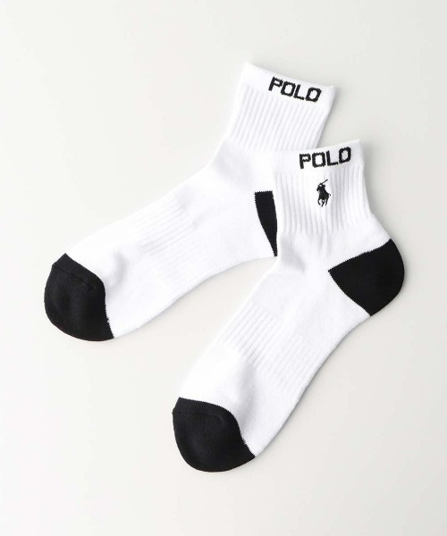 POLO RALPH LAUREN（ポロ ラルフ ローレン）の「【3足セット】POLO RALPH LAUREN メンズ 足底パイル アーチサポート ワンポイント TOPロゴ ショートソックス 92009311（ソックス/靴下・メンズ・マルチ・25-27CM）」の13枚目の写真