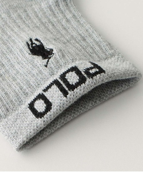 POLO RALPH LAUREN（ポロ ラルフ ローレン）の「【3足セット】POLO RALPH LAUREN メンズ 足底パイル アーチサポート ワンポイント TOPロゴ ショートソックス 92009311（ソックス/靴下・メンズ・マルチ・25-27CM）」の4枚目の写真