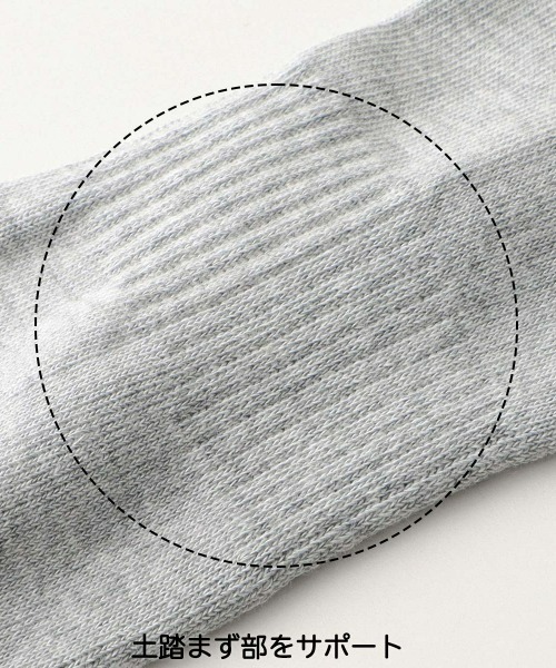 POLO RALPH LAUREN（ポロ ラルフ ローレン）の「【3足セット】POLO RALPH LAUREN メンズ 足底パイル アーチサポート ワンポイント TOPロゴ ショートソックス 92009311（ソックス/靴下・メンズ・マルチ・25-27CM）」の5枚目の写真