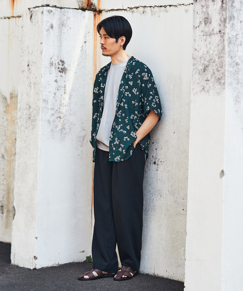 EDIFICE(エディフィス)の「”撥水&汗染み防止機能” プロテック ポンチ Tシャツ(Tシャツ/カットソー・メンズ・チャコールグレー/グリーン/ブラック/ホワイト・SMALL/LARGE/MEDIUM/X-LARGE)」の5枚目の写真