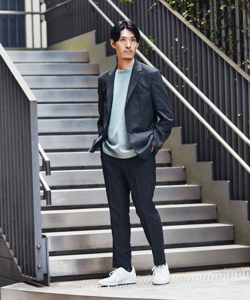 EDIFICE(エディフィス)の「”撥水&汗染み防止機能” プロテック ポンチ Tシャツ(Tシャツ/カットソー・メンズ・チャコールグレー/グリーン/ブラック/ホワイト・SMALL/LARGE/MEDIUM/X-LARGE)」の9枚目の写真