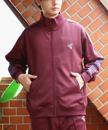 トラックジャケット」に該当するレッド/赤色系のレディース