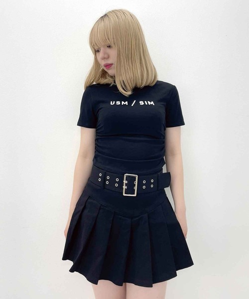 SPIGA（スピーガ）の「ｻｲﾄﾞｼｬｰﾘﾝｸﾞﾛｺﾞTｼｬﾂ（Tシャツ/カットソー・レディース・ホワイト/グレー/ブラック・FREE）」の15枚目の写真