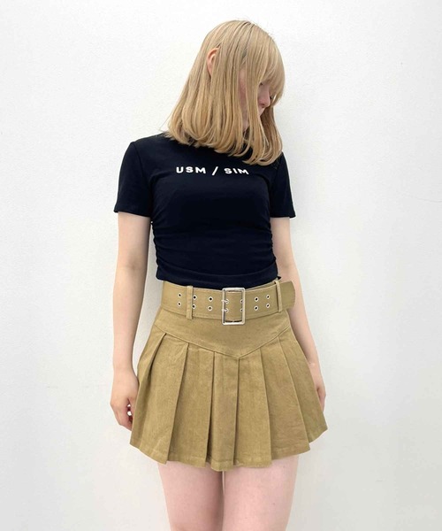 SPIGA（スピーガ）の「ｻｲﾄﾞｼｬｰﾘﾝｸﾞﾛｺﾞTｼｬﾂ（Tシャツ/カットソー・レディース・ホワイト/グレー/ブラック・FREE）」の14枚目の写真