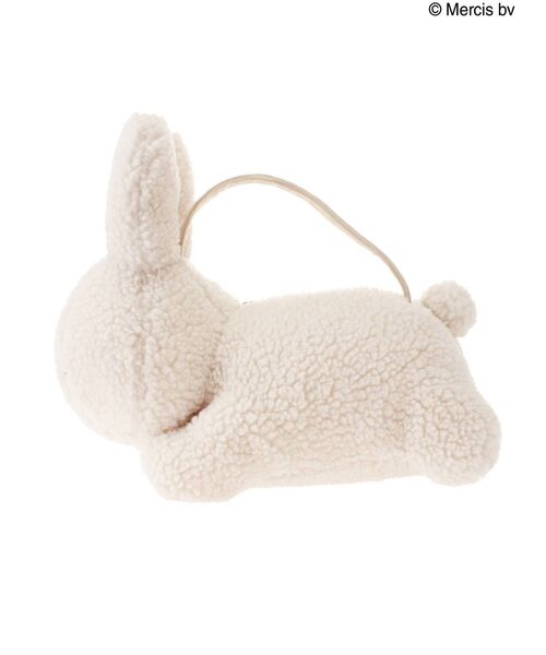 merry jenny（メリージェニー）の「うさぎのバッグ（ハンドバッグ・レディース・オフホワイト/ブラック・FREE）」の6枚目の写真