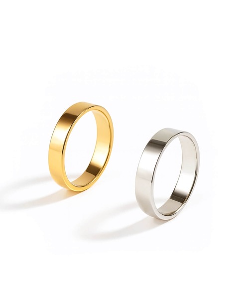 Ops.（オプス）の「ファランジリング アクセサリー リング レディース シルバー925 シンプル 3mm 指輪 華奢 重ね付け【Solone ソロネ】（リング・レディース・シルバー/イエローゴールド・11号/5号/3号/7号/9号/13号）」の8枚目の写真