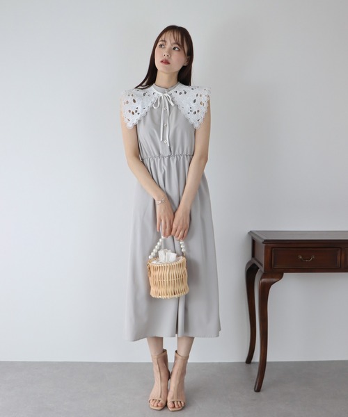 BLUEEAST（ブルーイースト）の「レースセーラー襟ワンピース  